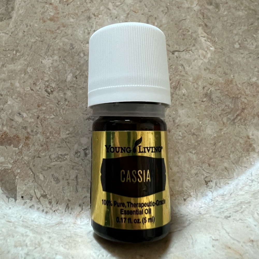 Young Living Essential Oil, Cassia, .17 fl oz, Brand New & Unopened
